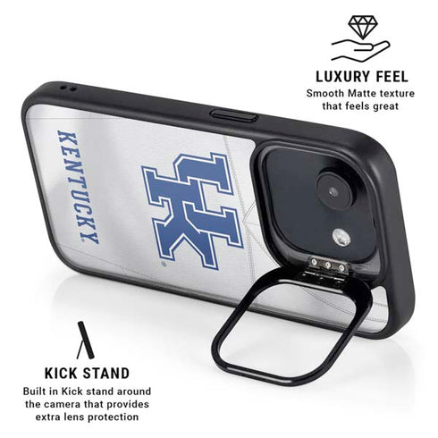 University of Kentucky White Jersey iPhone 16e Kickstand Case