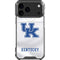 University of Kentucky White Jersey iPhone 18 Pro Max Clear Case