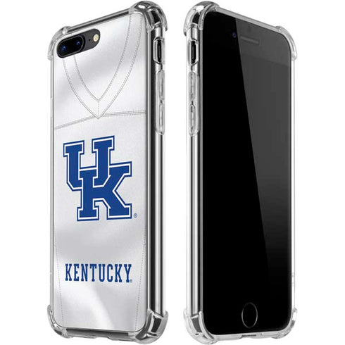 University of Kentucky White Jersey iPhone 7/8 Plus Clear Case