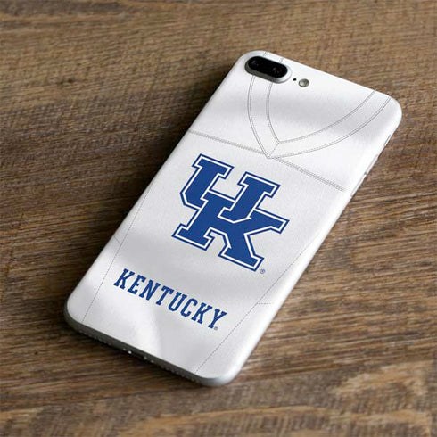 University of Kentucky White Jersey iPhone 8 Plus Skin
