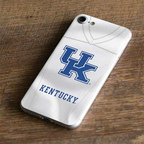 University of Kentucky White Jersey iPhone 8 Skin