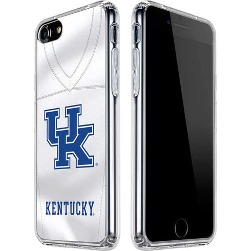 University of Kentucky White Jersey iPhone SE (2nd & 3rd Gen) Clear Case