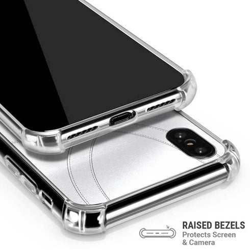 University of Kentucky White Jersey iPhone X/XS Clear Case