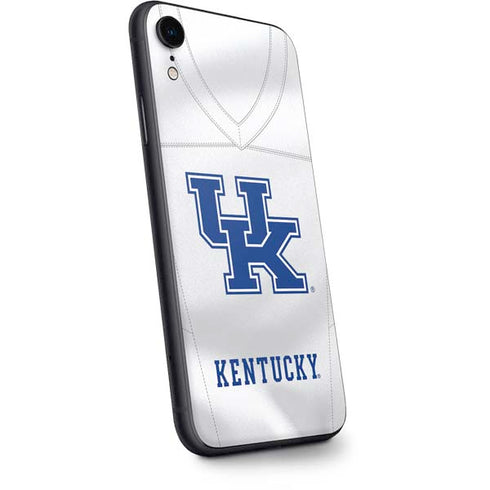 University of Kentucky White Jersey iPhone XR Skin