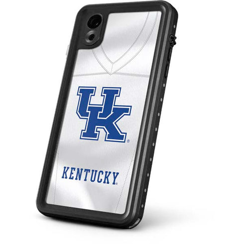 University of Kentucky White Jersey iPhone XR Waterproof Case