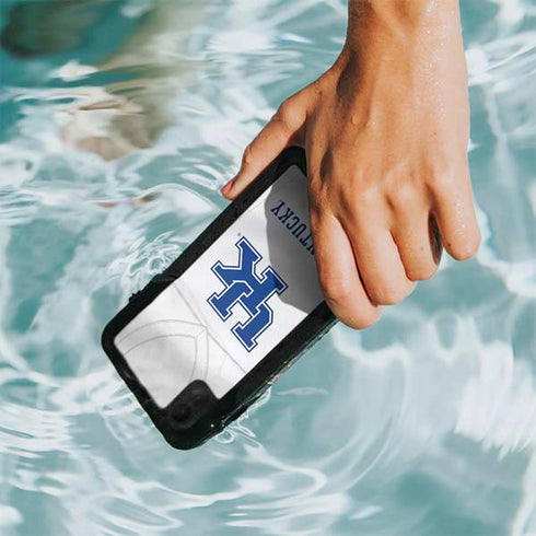 University of Kentucky White Jersey iPhone XR Waterproof Case