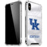 University of Kentucky White Jersey iPhone XS Max Clear Case
