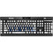 University of Kentucky White Jersey K95 RGB PLATINUM Mechanical Gaming Keyboard Skin