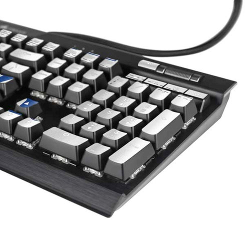 University of Kentucky White Jersey K95 RGB PLATINUM Mechanical Gaming Keyboard Skin