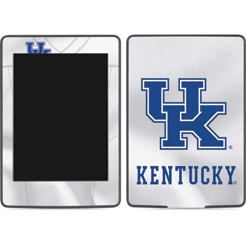 University of Kentucky White Jersey Amazon Kindle Skin
