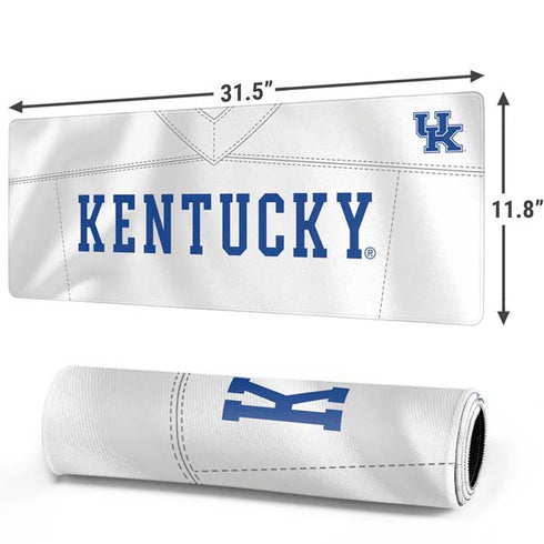 University of Kentucky White Jersey Gaming Mouse Pad