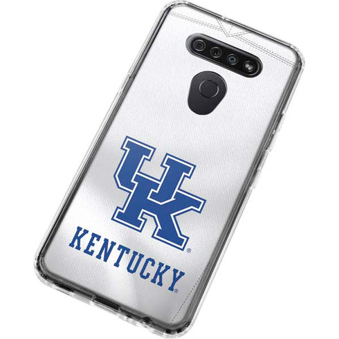 University of Kentucky White Jersey LG K51/Q51 Clear Case