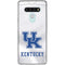 University of Kentucky White Jersey LG Stylo 6 Clear Case