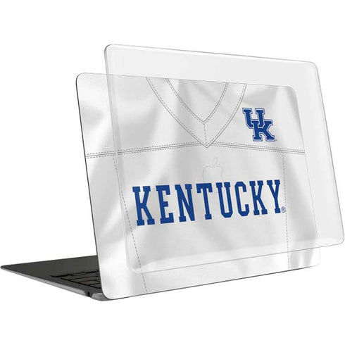 University of Kentucky White Jersey MacBook Air 13in (2020) Case plus Skin