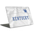 University of Kentucky White Jersey MacBook Skins