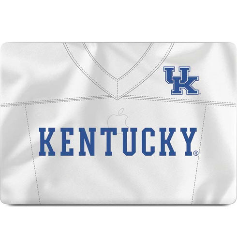 University of Kentucky White Jersey Apple MacBook Pro 15-inch Skin