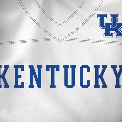 University of Kentucky White Jersey MacBook Skins