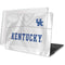 University of Kentucky White Jersey MacBook Pro 16in (2019-20) Case plus Skin
