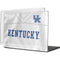 University of Kentucky White Jersey MacBook Cases