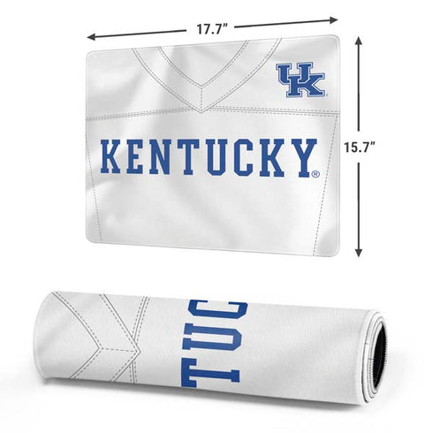 University of Kentucky White Jersey Gaming Mouse Pad
