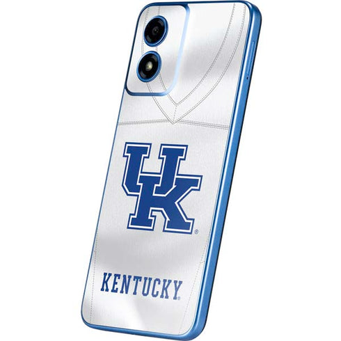 University of Kentucky White Jersey Moto G Play 4G (2024) Skin