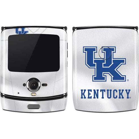 University of Kentucky White Jersey Motorola RAZR Skin