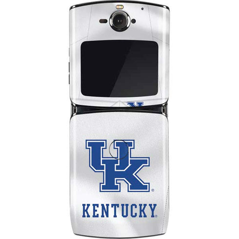 University of Kentucky White Jersey Motorola RAZR Skin