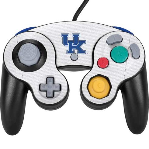 University of Kentucky White Jersey Nintendo GameCube Controller Skin