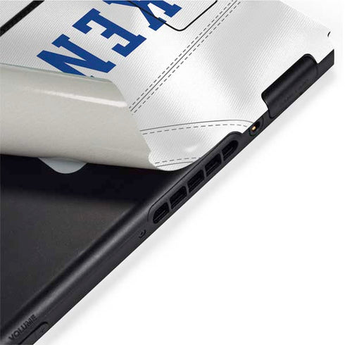 University of Kentucky White Jersey Nintendo Switch Bundle Skin