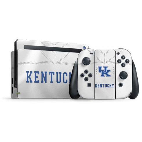 University of Kentucky White Jersey Nintendo Skins