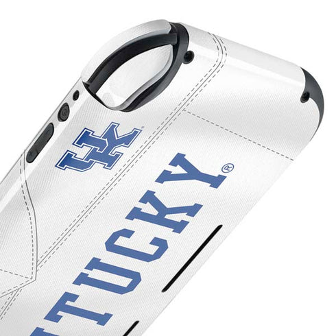 University of Kentucky White Jersey Nintendo Switch Lite Skin