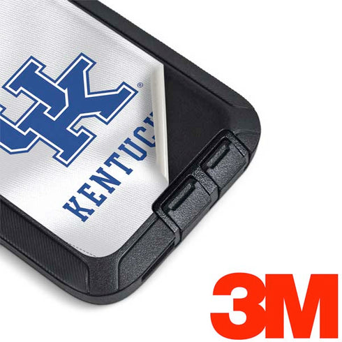 University of Kentucky White Jersey Otterbox Defender Galaxy Skin