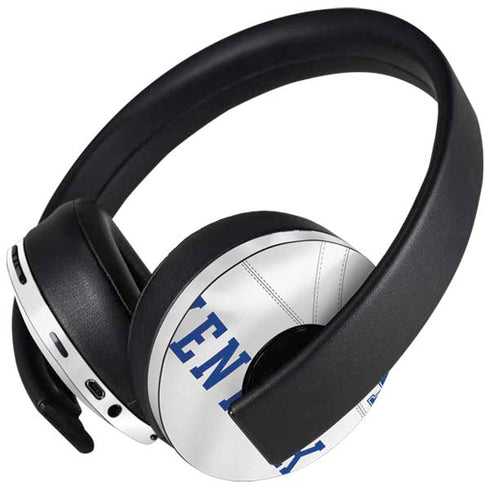 University of Kentucky White Jersey PlayStation 4 Gold Wireless Headset Skin