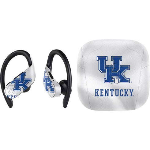 University of Kentucky White Jersey PowerBeats Pro Skin
