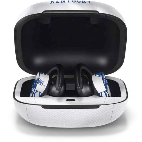 University of Kentucky White Jersey PowerBeats Pro Skin