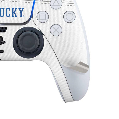 University of Kentucky White Jersey PS5 Controller Skin