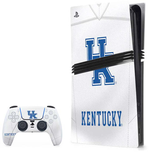 University of Kentucky White Jersey PS5 Pro Bundle Skin