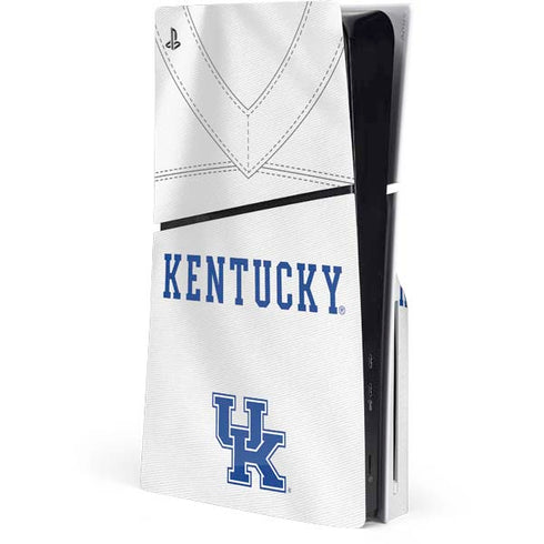 University of Kentucky White Jersey PlayStation PS5 Skins