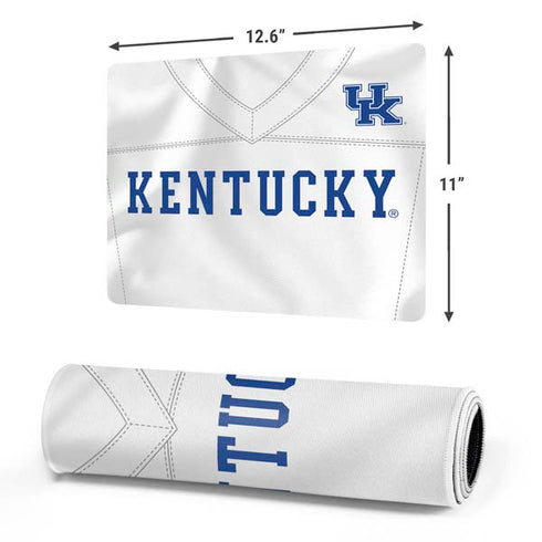 University of Kentucky White Jersey Gaming Mouse Pad