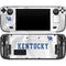 University of Kentucky White Jersey Steam Deck Handheld Gaming Computer OLED Skin