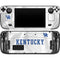 University of Kentucky White Jersey Steam Deck Handheld Gaming Computer Skin