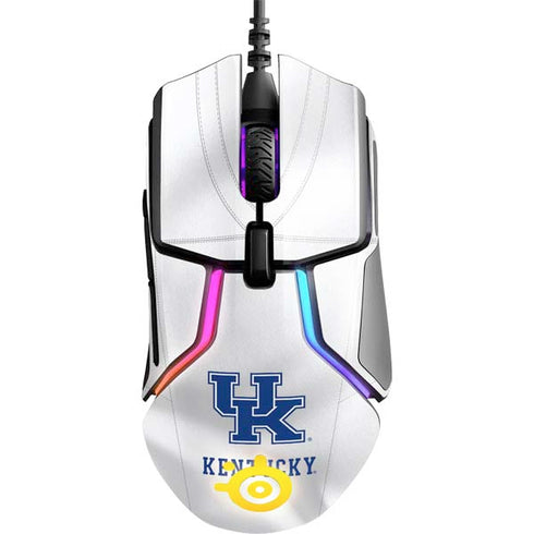 University of Kentucky White Jersey SteelSeries Rival 600 Gaming Mouse Skin