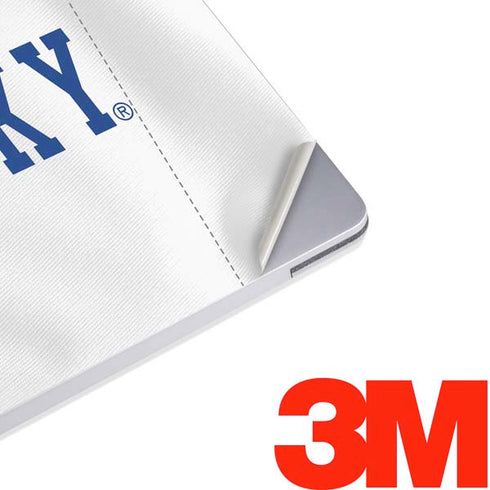 University of Kentucky White Jersey Surface Laptop 3 13.5in Skin