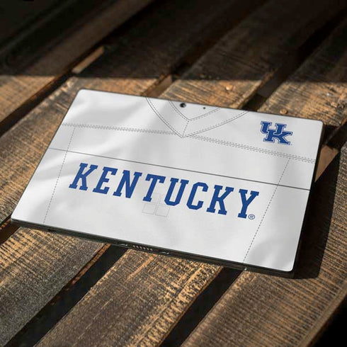 University of Kentucky White Jersey Surface Pro 7 Skin