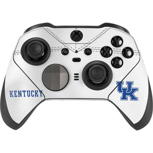 University of Kentucky White Jersey Xbox Elite Wireless Controller Series 2 Skin