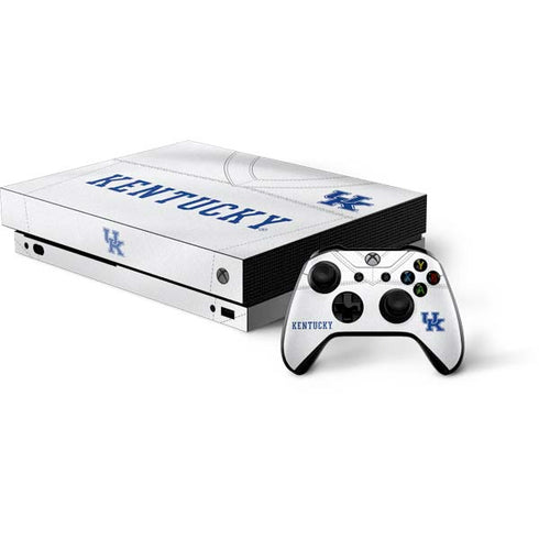 University of Kentucky White Jersey Xbox One Skins