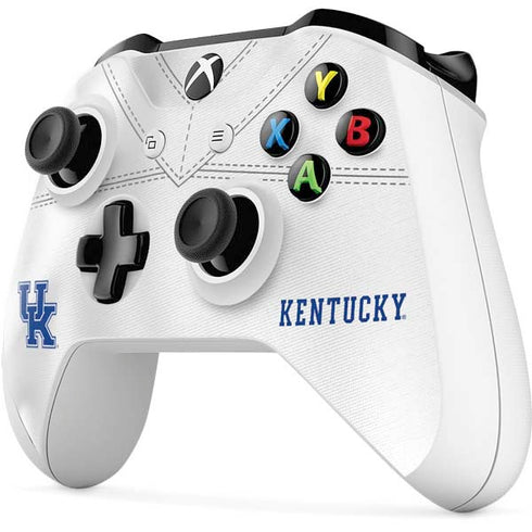 University of Kentucky White Jersey Xbox One X Controller Skin