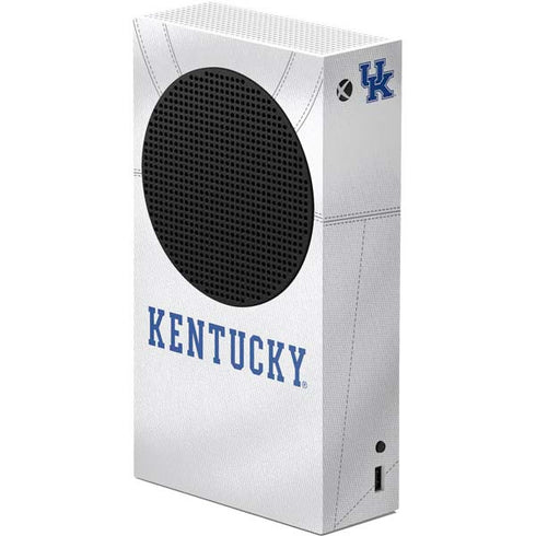 University of Kentucky White Jersey Xbox Series S Console Skin