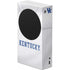 University of Kentucky White Jersey Xbox Series S Console Skin