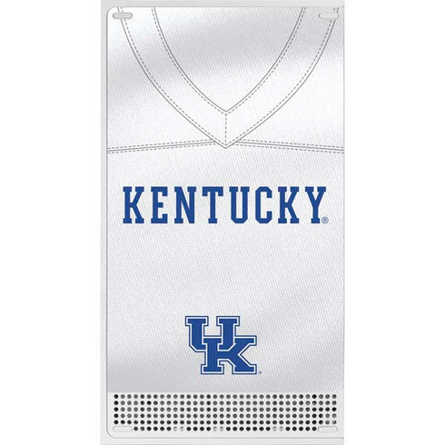 University of Kentucky White Jersey Xbox Series S Console Skin